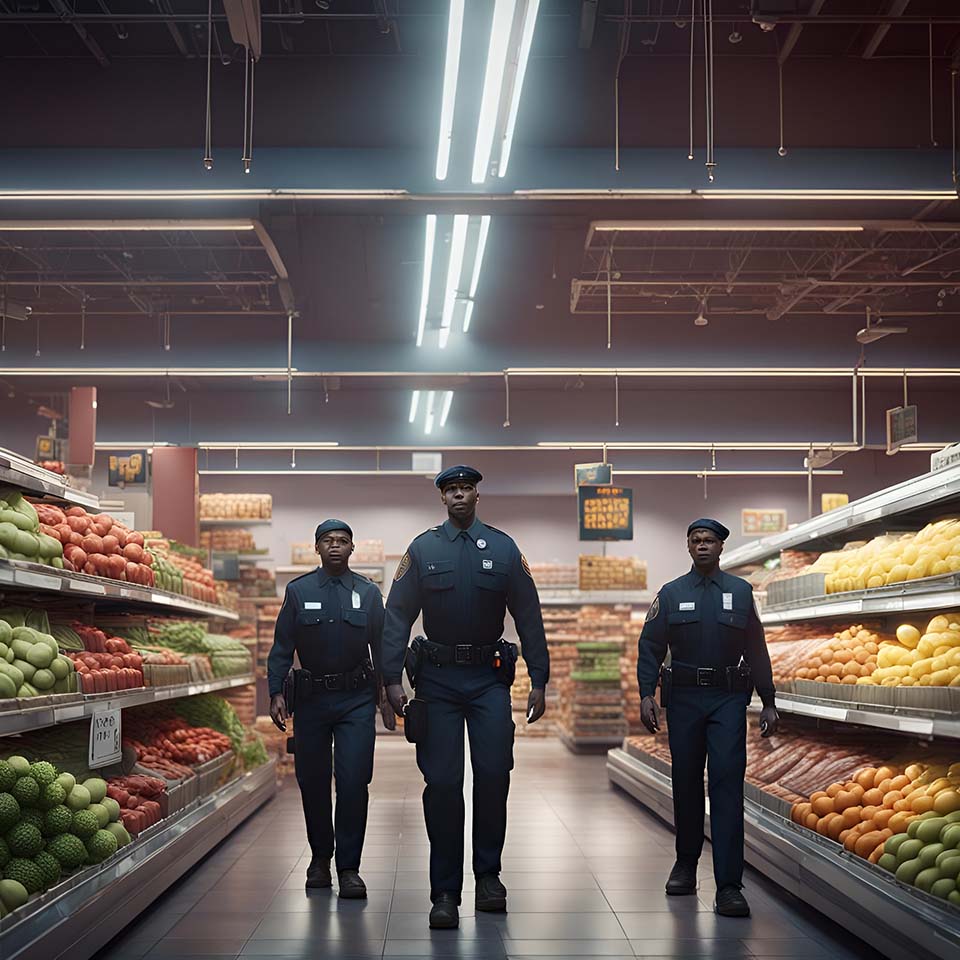 Dịch vụ bảo vệ cho siêu thị