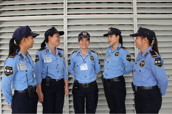 PMV female security guard