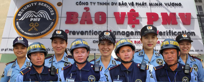 dịch vụ bảo vệ chuyên nghiệp ở Tây Ninh bảo vệ PMV